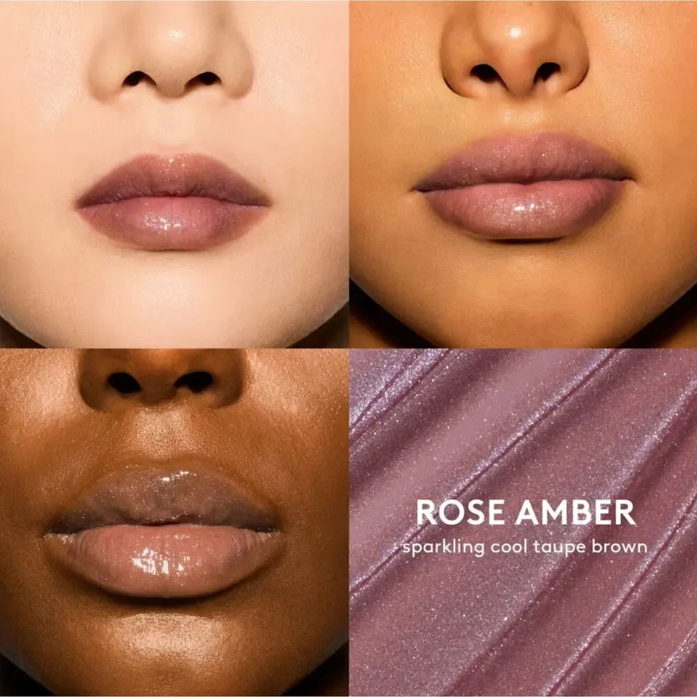 NIB Fenty Beauty Gloss Bomb Oil Luminizing Lip Oil 'N Gloss in Rose Amber